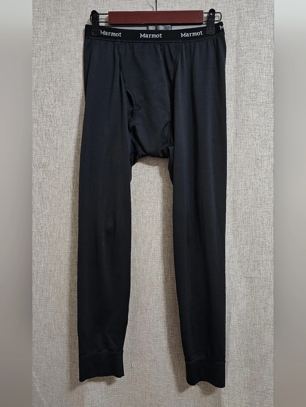 Marmot Men's Black Thermal Base Layer Long Johns